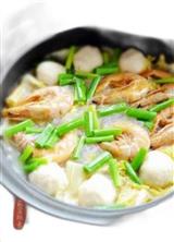 虾干白菜粉丝煲