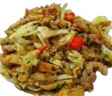 包菜炒饼